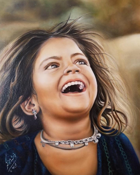 oil painiting by Fereshteh